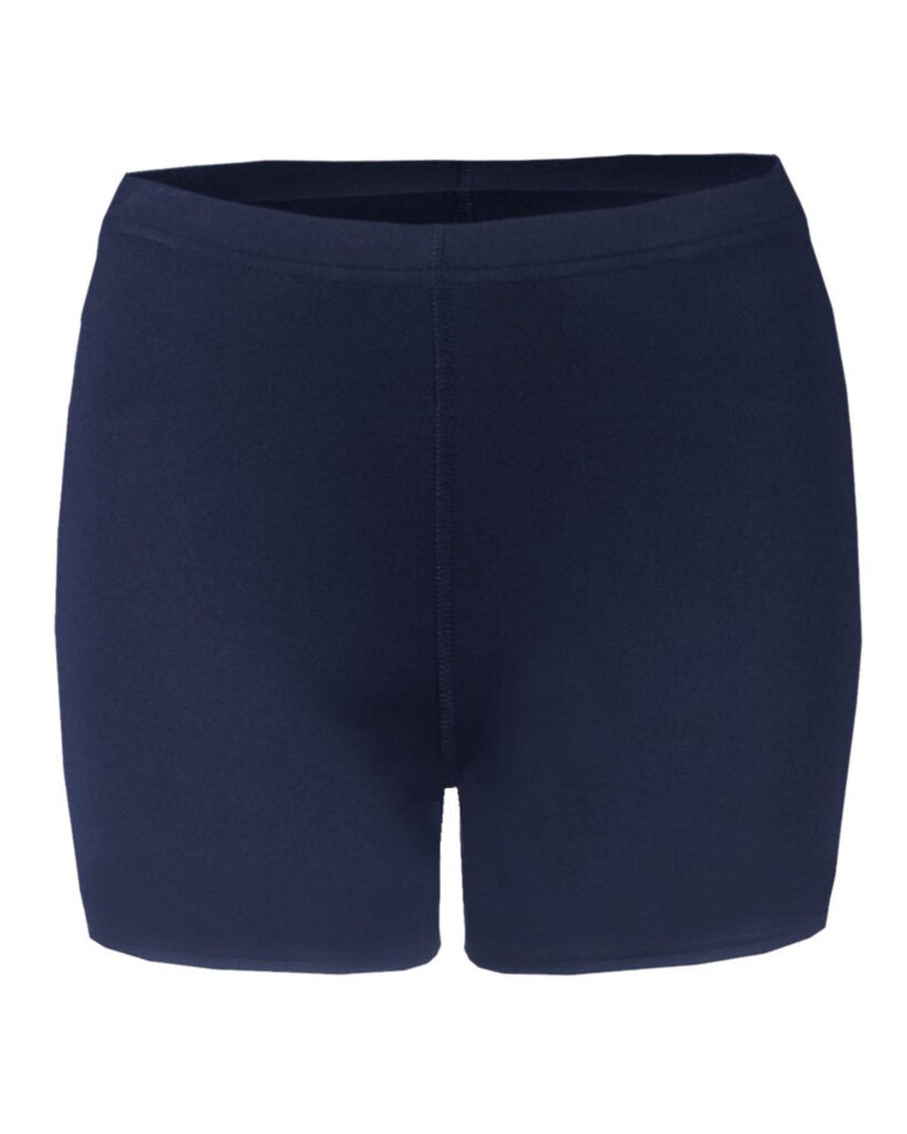 Women's Navy Blue Activewear Shorts - Stylish and Functional
